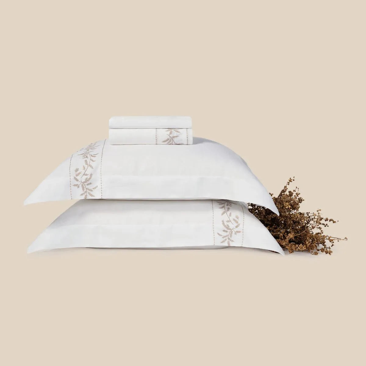 Jogo de Cama Queen Linho Flora