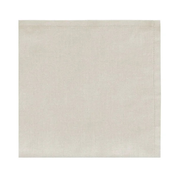 Guardanapo 100% Linho  Off-White 50X50cm