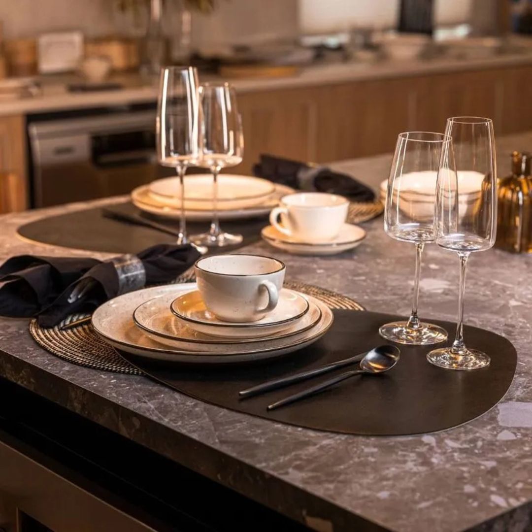 Aparelho de jantar e Chá 20 Peças Flat Duna