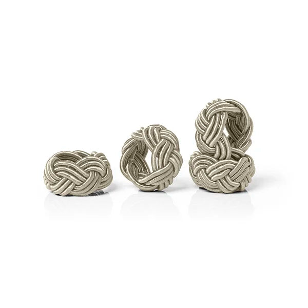 Anel de Guardanapo 4 Pcs Trame Champagne