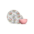 Aparelho de Jantar 12 Peças com Bowl Rosa Alleanza