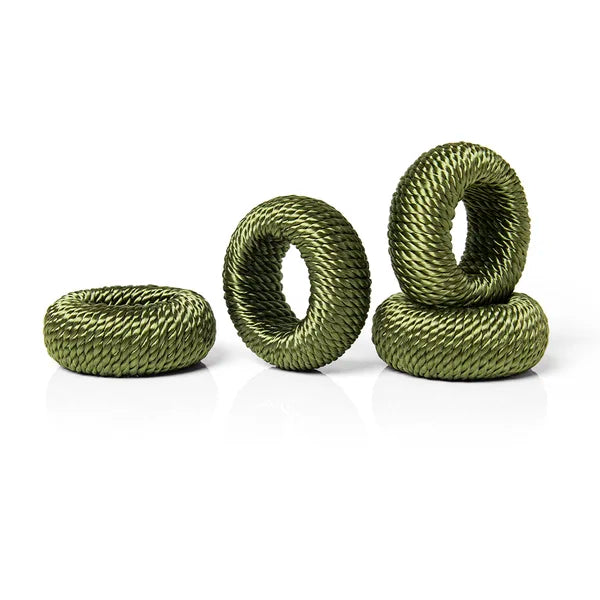 Anel de Guardanapo 4 Peças Rayon Verde