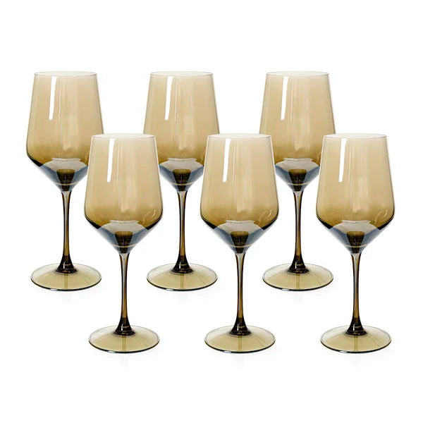 Jogo de Taças Copa e Cia 6 Peças Bruma Verde - Água/Vinho 470 ml