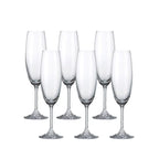 Jogo de Taças 6 Peças Gastro em Cristal Espumante 220 ml