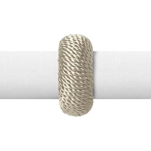 Anel de Guardanapo 4 Peças Rayon Champagne